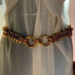 Gold 1.5” chain 32” long -adjustable